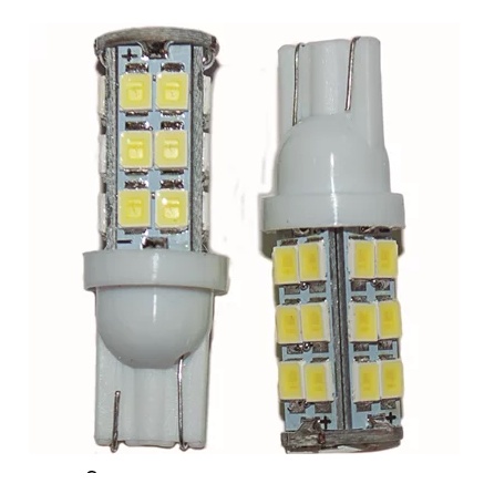 PAR LÂMPADA LED T10 PINGÃO (28 LEDS 3528)