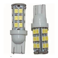PAR LÂMPADA LED T10 PINGÃO (28 LEDS 3528)