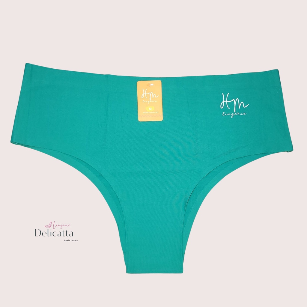 Calcinha Conforto Cós Alto Sem Costura Hangar Moriah Cós Alto em Oferta na Shopee