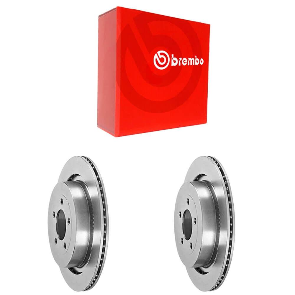 Par Disco Freio Bmw X1 2010 A 2015 Traseiro Ventilado Brembo