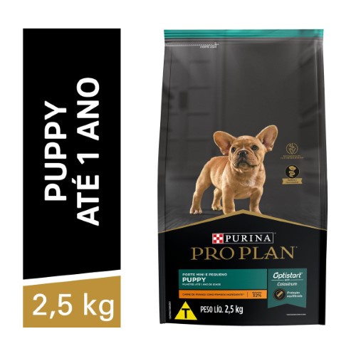 Ração Nestlé Pro Plan Dog Filhotes Mini e Pequeno  2,5kg