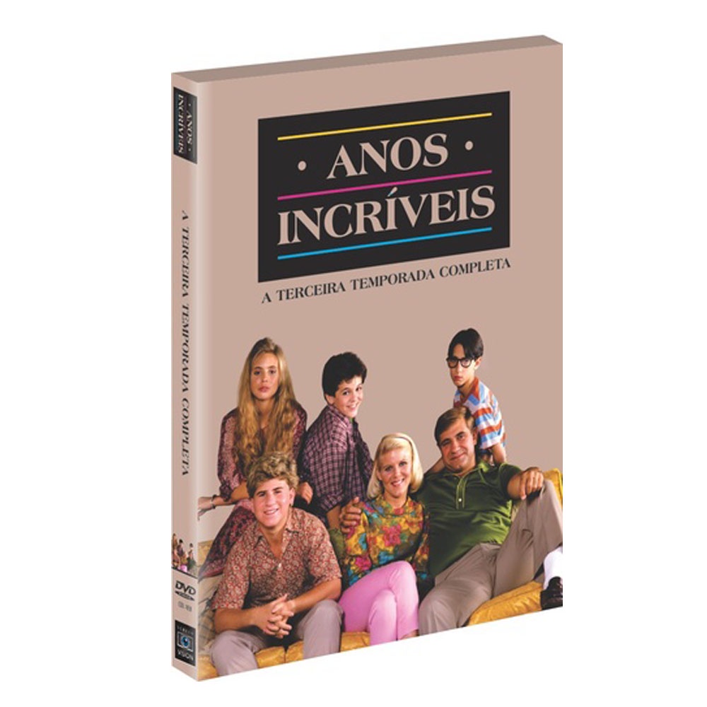 Anos Incríveis- 3ª Temporada Completa (DVD) em Oferta na Shopee