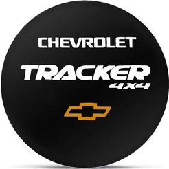 Capa Estepe Tracker 4x4 Aro 15 16 17 Cabo De Aço Cadeado