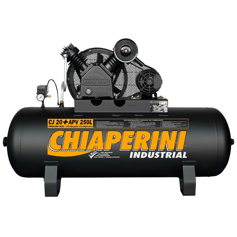 Compressor de Alta Pressão 20/250 175psi 12Bar APV 5Hp Trifásico 220/380V - Chiaperini - Home & Living