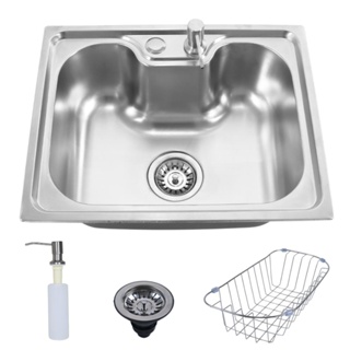 Cuba Cozinha Gourmet Para Pia Aço Inox Com Acessórios Completo 50x40cm em Oferta na Shopee