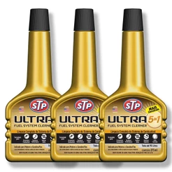 Aditivo Limpeza Sistema Combustivel ULTRA 5 IN 1 375ml STP 3 unidades