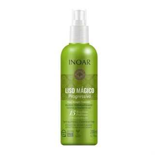 Liso Magico Fluido Progressivo Inoar 15 Beneficios em 1 Vegano 200ml