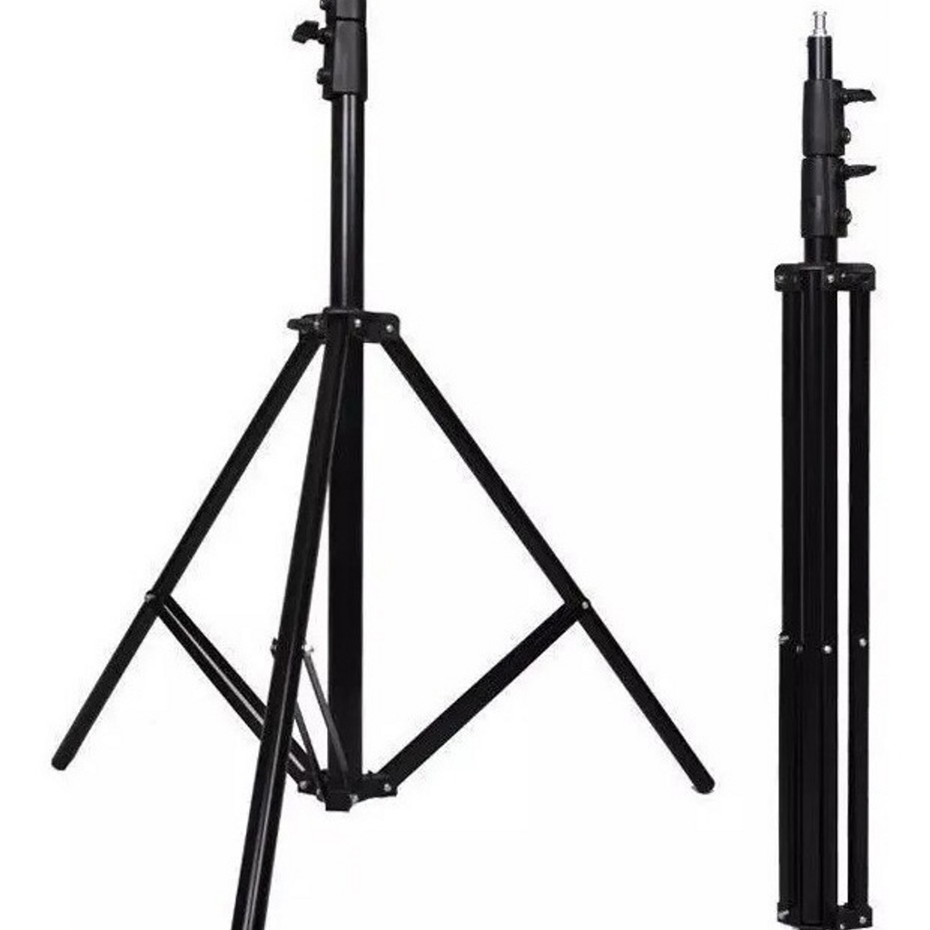 Tripe De Iluminação Reforçado 2,1m Ring Light Softbox Flash em Oferta na Shopee