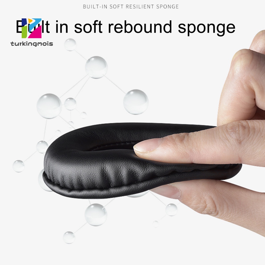 Edifier Ztur _ 1 Almofadas De Ouvido De Par Proteína Elástica De Couro À Prova De Pó Para Fone W800BT/W800X/W808BT/K800/K830/H841P G1