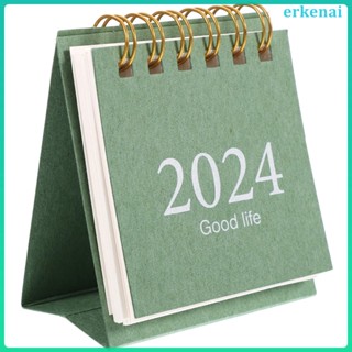 erkenai Calendário De Mesa 2024 Escritório De Papel