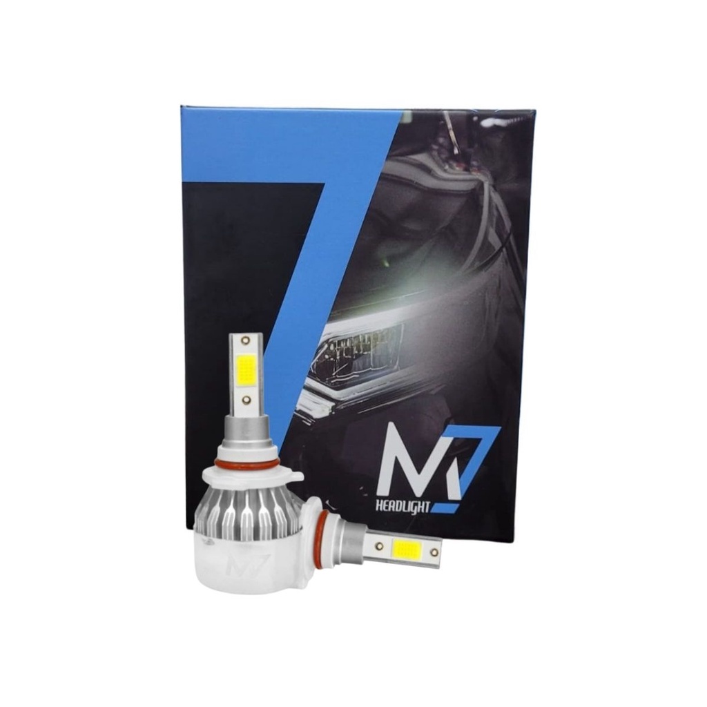 Kit Lampada M7 HB3 Super LED 6500K 3000 Lumens 50W - 12V