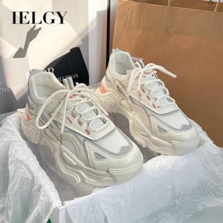 IELGY Spring Novos Sapatos De Pai Para Estudantes Do Sexo Feminino , Com Sola Grossa E Versátil Esportivos Casuais