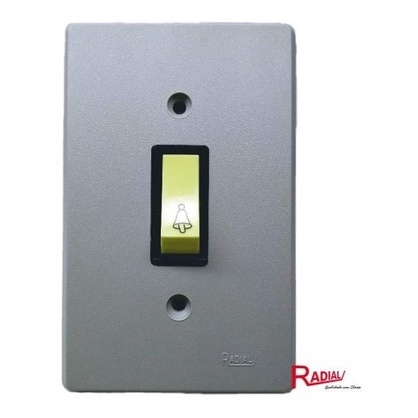 Conjunto 4x2 Interruptor Campainha - Radial em Oferta na Shopee
