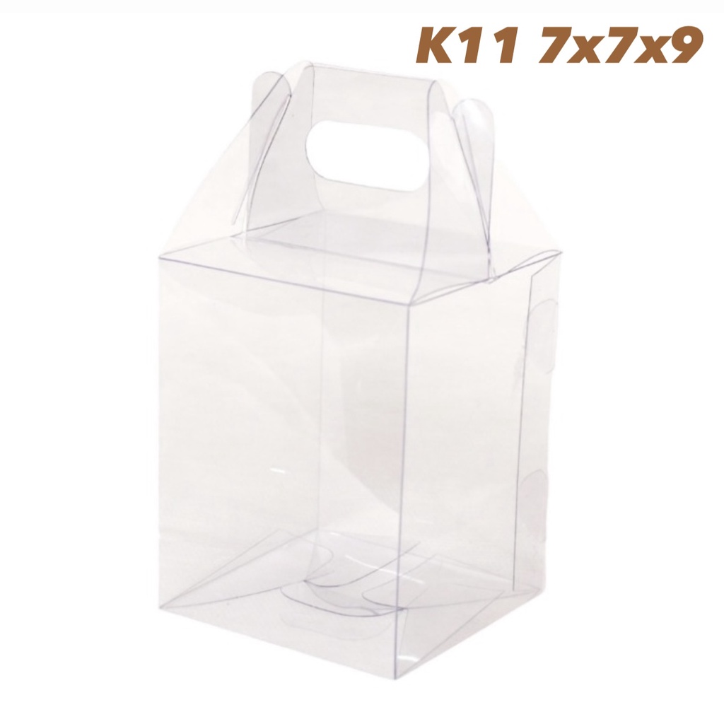 20 Sacola PVC 7x7x9 Maleta Acetato Transparente K11 ASSK em Oferta na Shopee