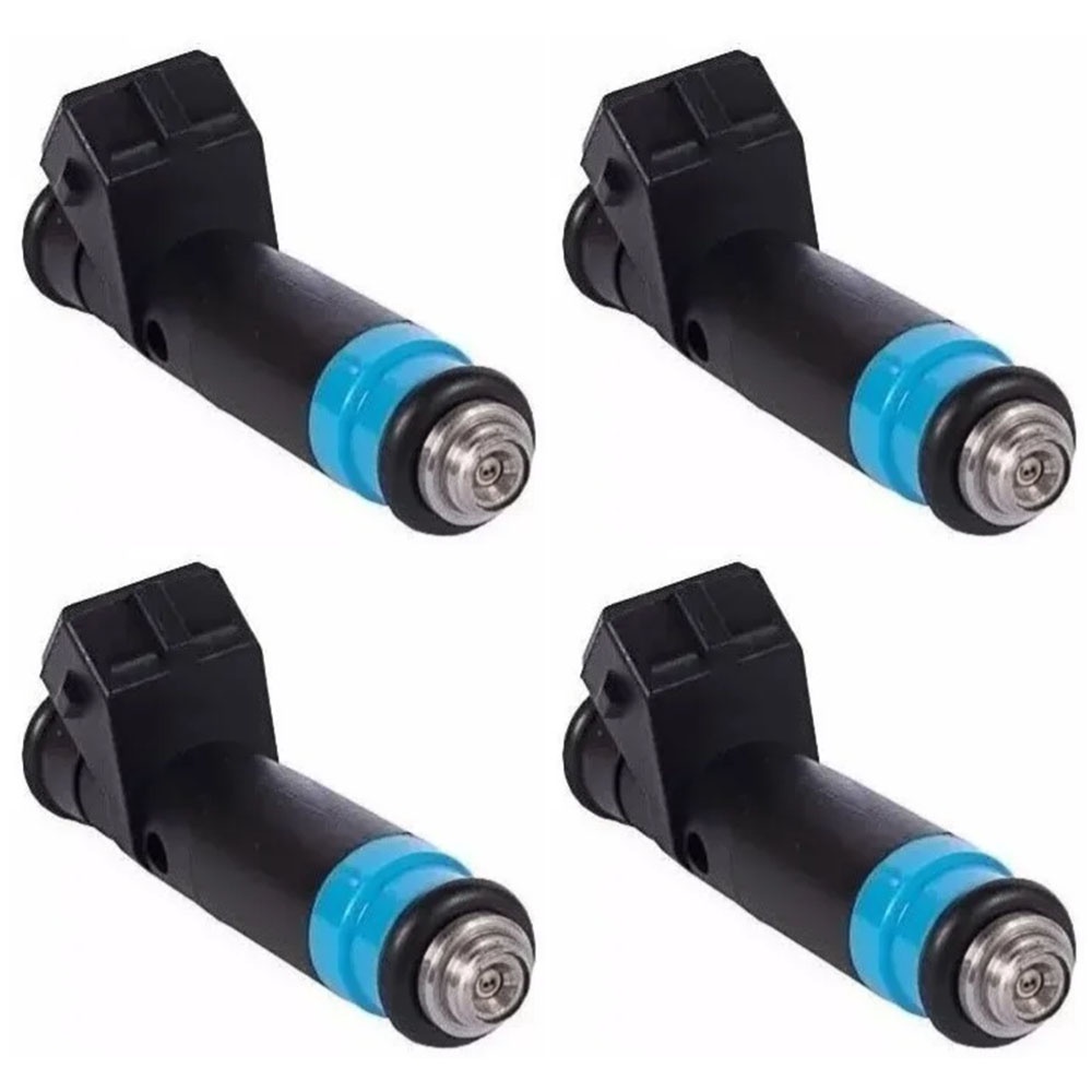 Kit 4 Bicos injetores Renault Clio Kangoo Twingo 1.0 8V 1999 / 2008 H112615 / ITG048