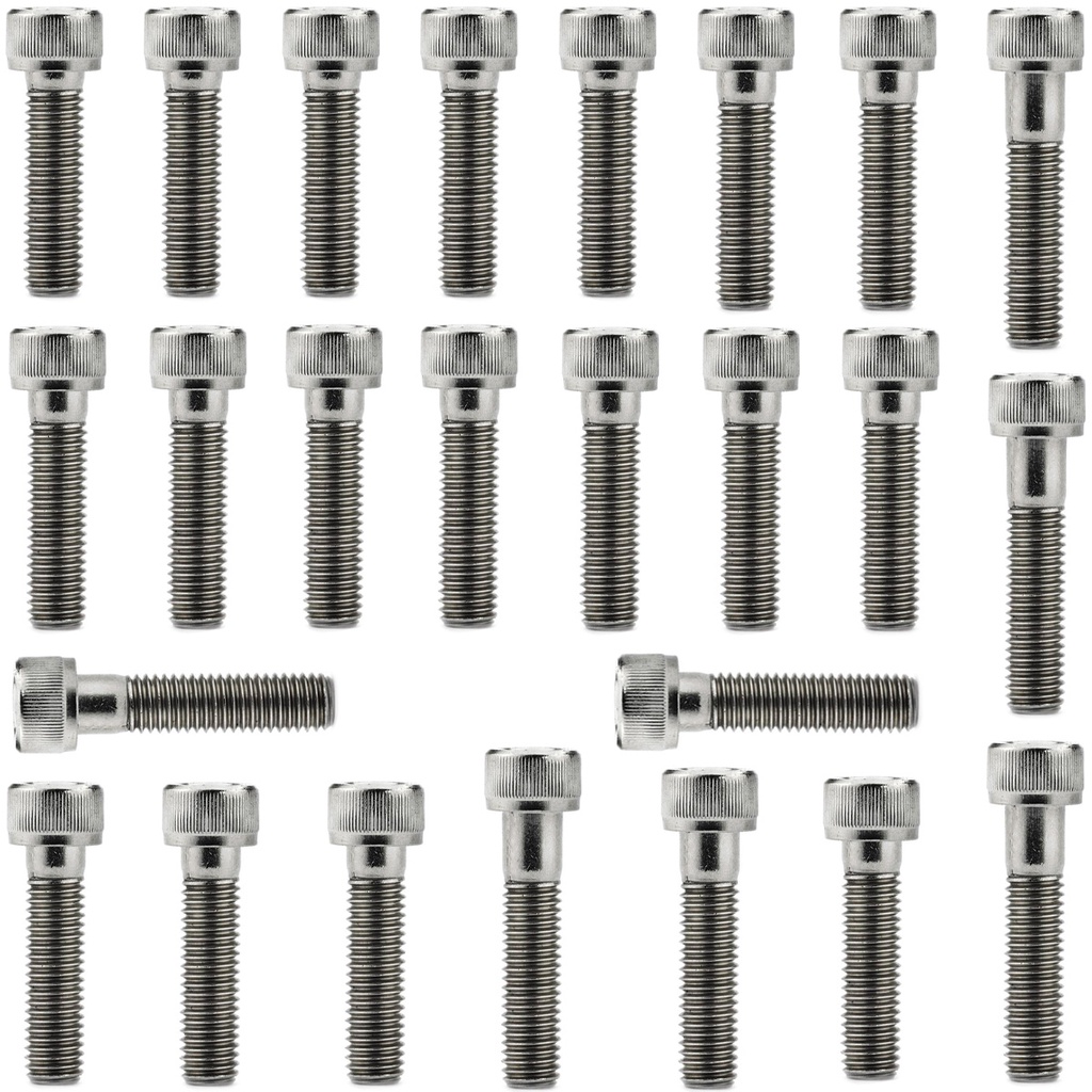 Kit parafusos inox tampa motor lateral esquerda+direita XLX350R XLX 350R 1987 a 1991