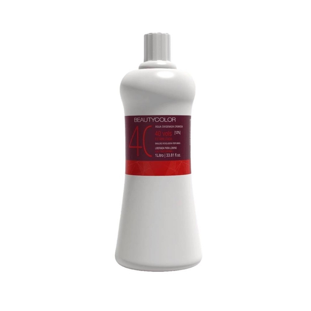 Agua Oxigenada Beautycolor Litro 40v -