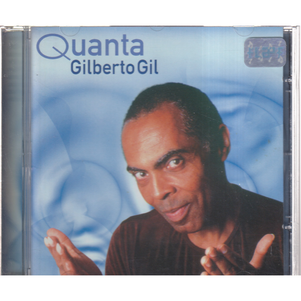 CD GILBERTO GIL QUANTA  CAPA AZUL RARO [11]