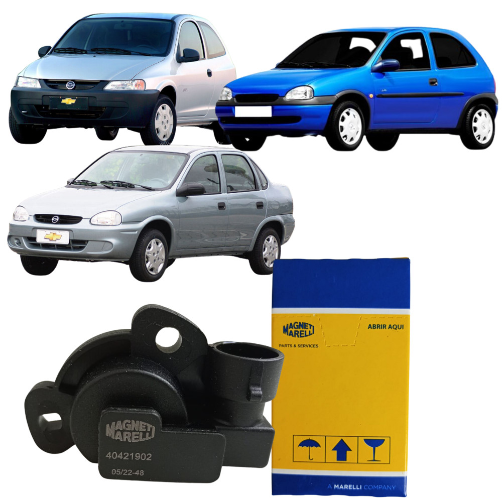 Sensor Posição Borboleta TPS Celta Corsa 1.0 1.6 Gasolina 1997 a 2006 Magneti Marelli em Oferta na Shopee