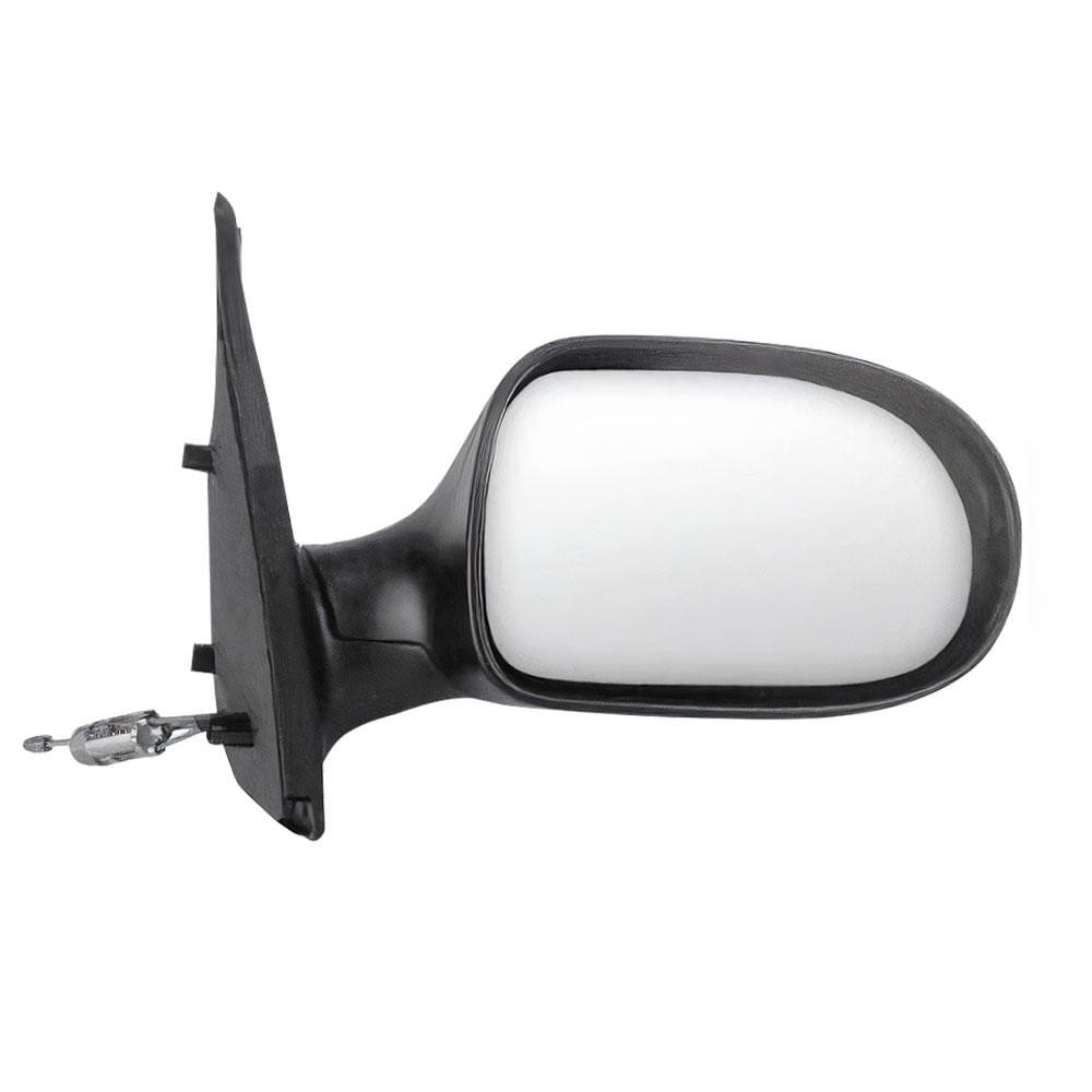 Retrovisor Palio 2011 a 2017 Strada 2011 a 2016 2 Portas Preto Com Controle CarolCar