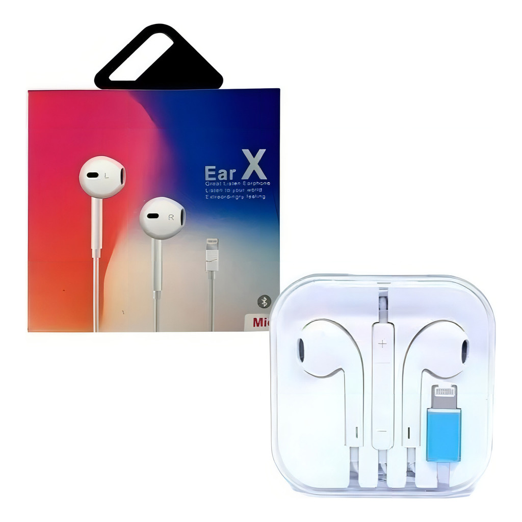 Fone De Ouvido In-ear Altomex Ear X Al X7 Branco