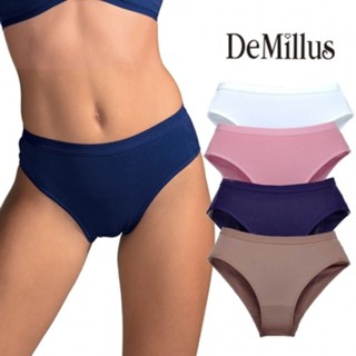 Calcinha DeMillus Cavada Lithos Algodão Super Conforto em Oferta na Shopee
