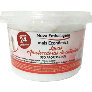 LUVAS HIDRATANTES ECONOMICAS BX3324 POTE C/24UN