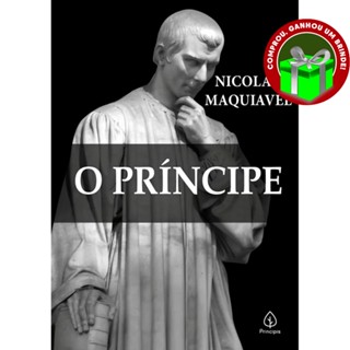 Livro O príncipe Nicolau Maquiavel Principis Literatura Inteligência Emocional em Oferta na Shopee