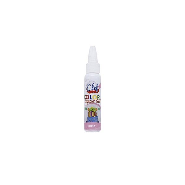 Corante Liquid Gel Rosa 25g Iceberg