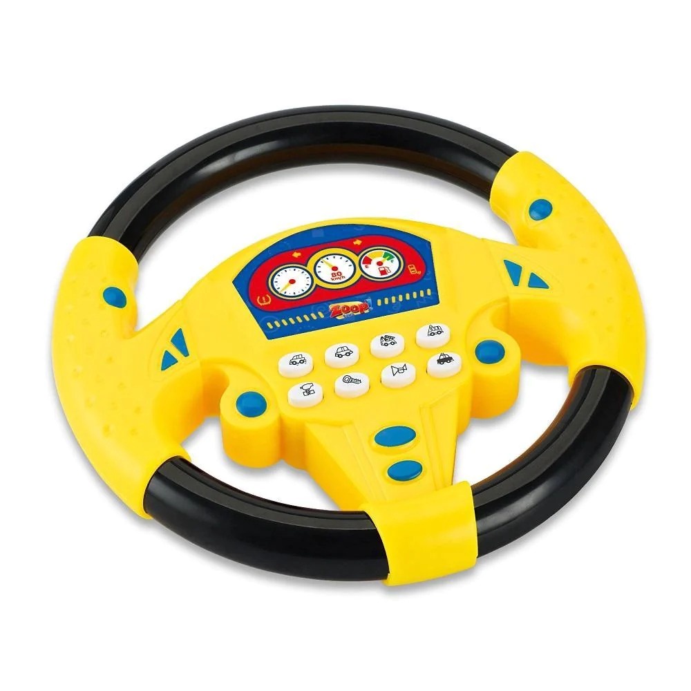 Volante Divertido com Ventosas - Zoop Toys