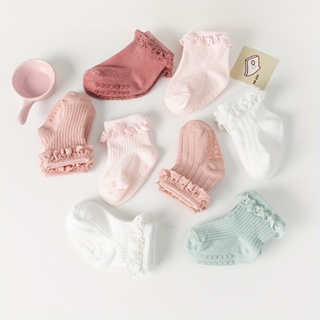 Lovito Meias com Acabamento Cru, Novo Estilo de Meias para Bebê e criança LCS20A523 em Oferta na Shopee