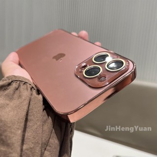 Capa De Nova Caixa De Proteção Para Telefone IPhone 15 14 13 12 Pro Max 11 Nano Protetora De Lente De Vidro