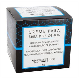 Creme Para Area Dos Olhos Niacinamida e Acido Hialuronico 40g MaxLove