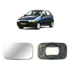 Lente Retrovisor Convexo Para Fiat Palio 1996 a 2001 Lado Direito
