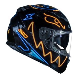 Capacete Ls2 Stream Neon Azul