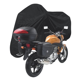 Capa Pra Moto Com Bau Resistente À Água Proteção Contra Sol em Oferta na Shopee