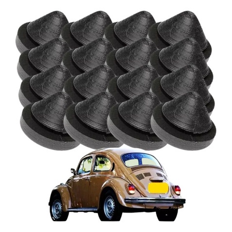Kit 16 Calco Batente Borracha Traseira Tampa Motor Fusca