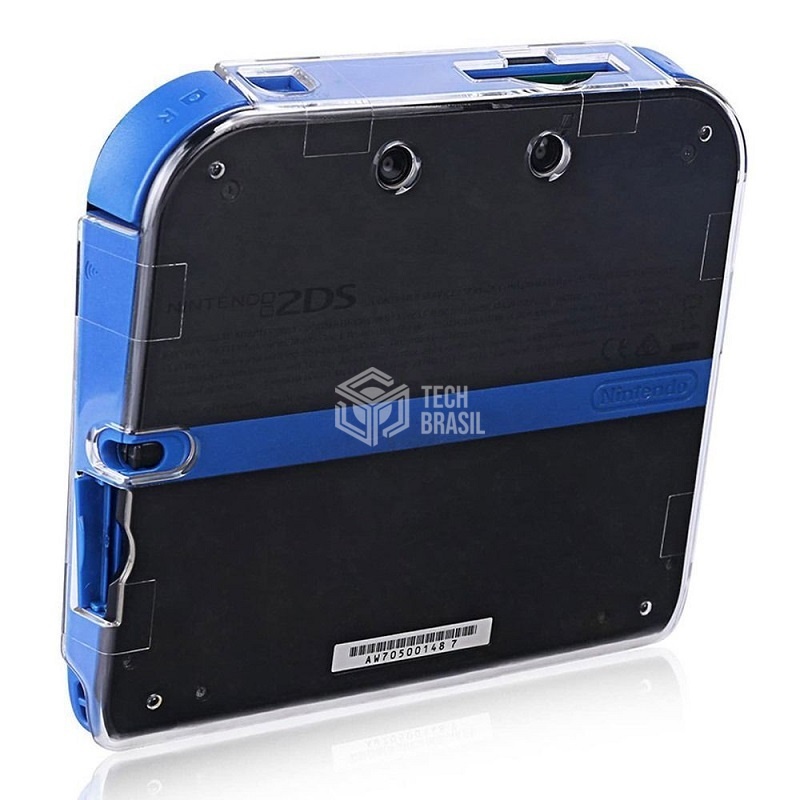 Detalhes do Capa Protetora Acrílico Para Nintendo 2DS Case Transparente Cristal