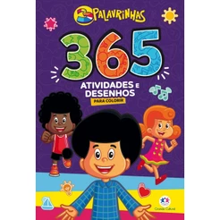Livro 3 Palavrinhas - 365 atividades e desenhos para colorir