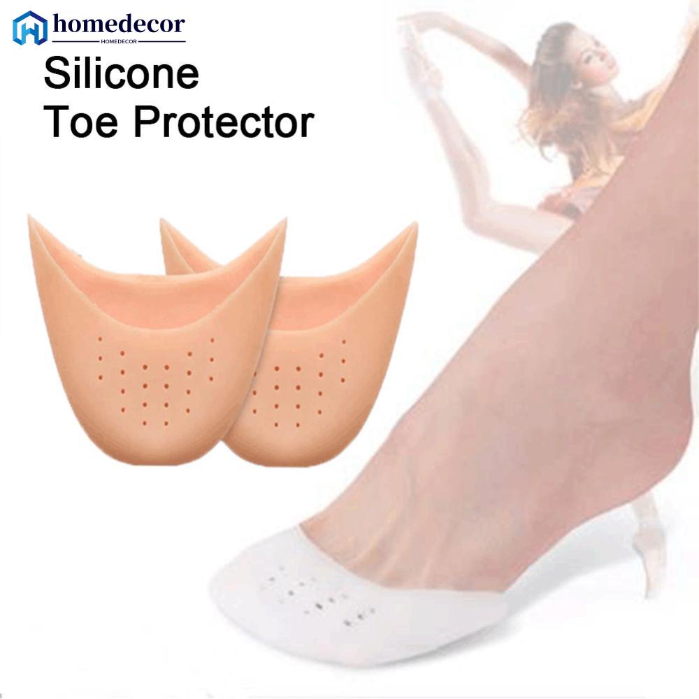 HOMEDECOR Protetor De Dedo Do Pé De Silicone Dança Respirável Anterior Para Prevenção Da Dor Na Palma F5V5