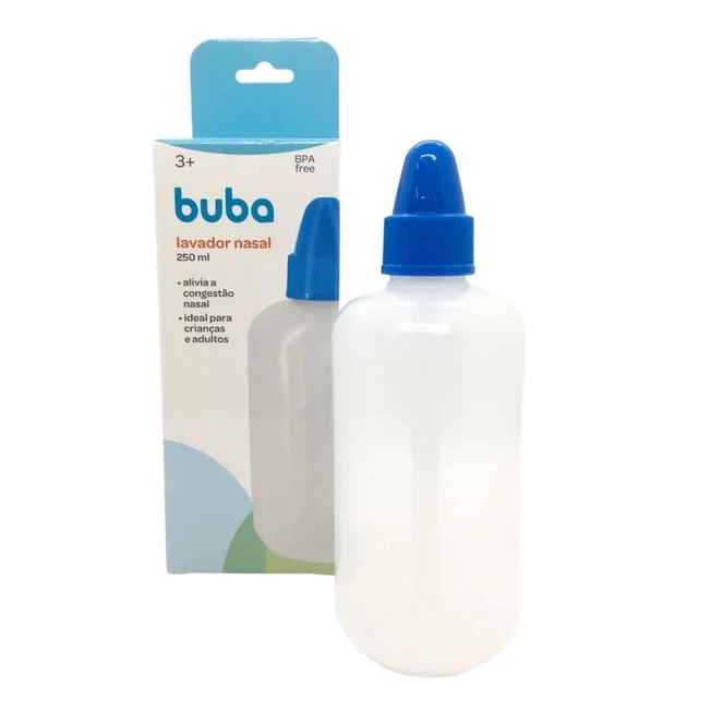 Lavador Nasal Livre De BPA Infantil e Adulto Buba +3 Meses em Oferta na Shopee