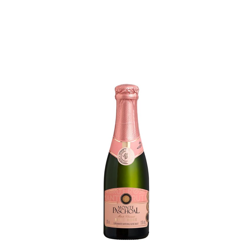 ESPUMANTE MONTE PASCHOAL BRUT ROSE 187ML
