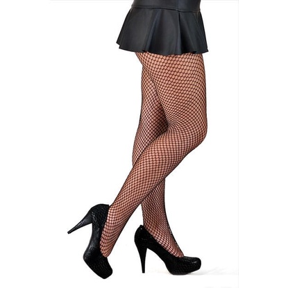 Meia Calça Arrastão Adulto Preto - Abrakadabra Fantasias - Women Clothes