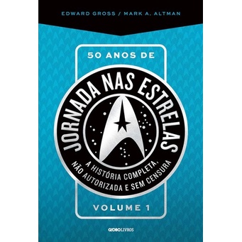 Livro 50 Anos De Jornada Nas Estrelas - Narrativa definitiva dos bastidores da icônica série. Um tesouro dos fãs (Novo, Lacrado)