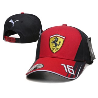F1 racing Ferrari boné de beisebol evento dos homens e das mulheres algodão snapback chapéu ajustável