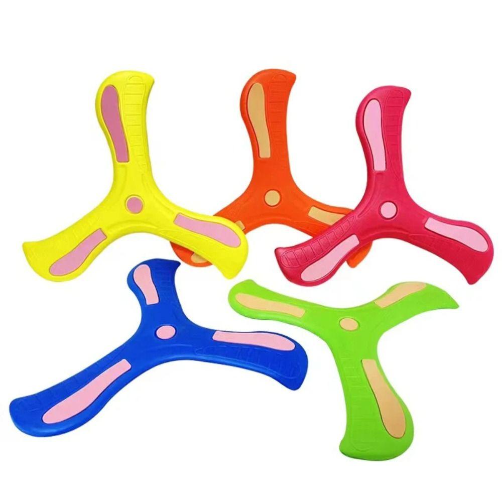 Brinquedo Boomerang Voador SEIFINIER , De Jogo De Captura De Três Folhas Em Forma De V , Retorno Rápida