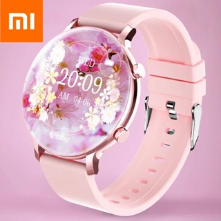 Relógio Esportivo Xiaomi Smart Watch Ladies Bluetooth Call Watch Fitness Tracker à prova d