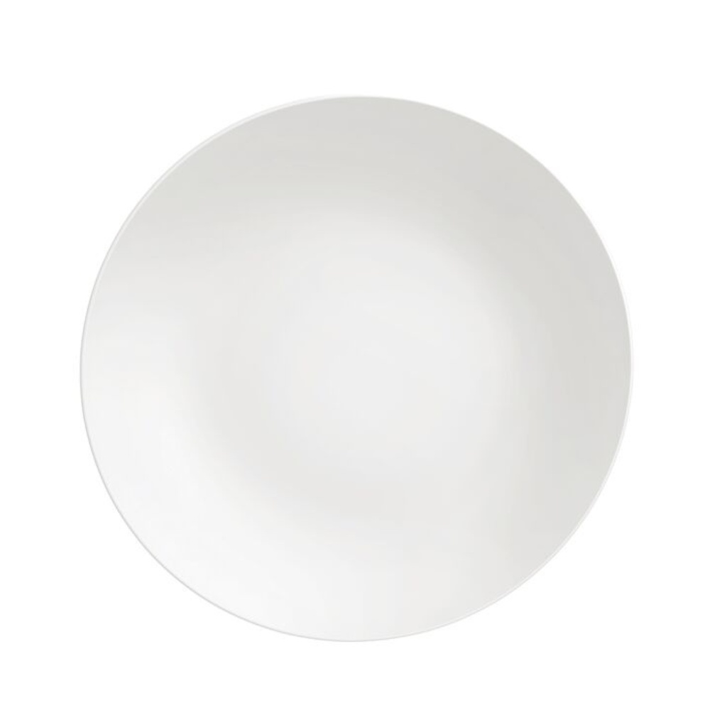 Prato Porcelana Branco Raso Refeição Tramontina 25cm Leonora em Oferta na Shopee
