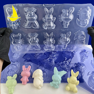 1~5 Forma Profissional Coelhinhos Variados C/Silicone P209 Porto em Oferta na Shopee