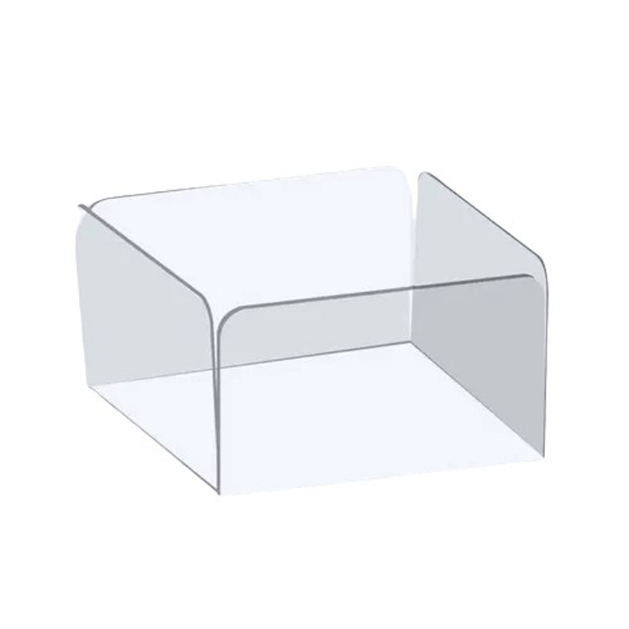 Forminha para Doces 4 Pétalas Quadrada (3,5x3,5x2,5cm) Transparente - 50 unidades - ASSK - Rizzo em Oferta na Shopee